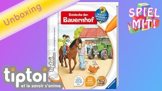 TIPTOI Bauernhof  Entdecke den BAUERNHOF  unboxing demo by Spiel mit mir  Kinderspielzeuge [upl. by Neelsaj]