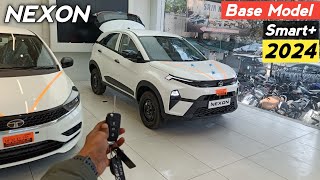 Tata Nexon Base Model 2024 ❣️ Nexon Smart Reallife Review 💪 [upl. by Xantha746]