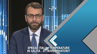 Spread Italia temperature in salita…e i risparmiatori  Mercati che fare pt 342  27052018 [upl. by Eugenle592]