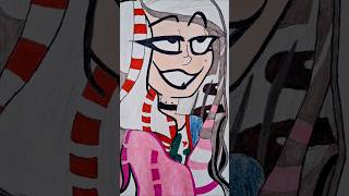 Here is my drawing of Vivienne Medrano SpindleHorse Not for Kids hazbinhotel helluvaboss [upl. by Josephine630]