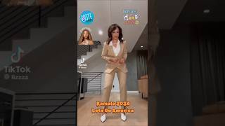 Dance Party with Beyonce Liza Koshy dress like Kamala Harris funny lizakoshy kamalaharris shorts [upl. by Kred]