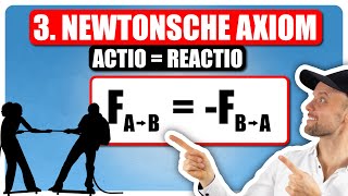 3 Newtonsche Axiom  Actio  Reactio  Wechselwirkungsprinzip [upl. by Amsaj702]