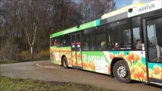 Arriva bussen bij de Keukenhof  HD [upl. by Aseretairam]