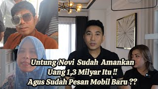 UNTUNG NOVI AMANKAN UANG DONASI 13 MILYAR TERNYATA AGUS SDH PESAN BELI MOBIL BARU [upl. by Oiluig]