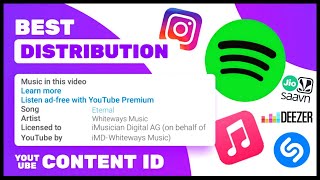 Best amp Cheap Music Distributor  Youtube Content ID iMusician Distribution SpotifyiTunes amp More [upl. by Anaul2]