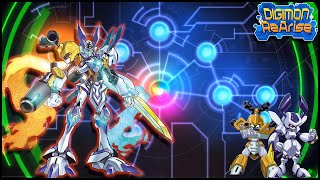 OMEDAMON SUMMONS Medabots S x Digimon Crossover Digimon ReArise JP オメダモン [upl. by Siramed986]