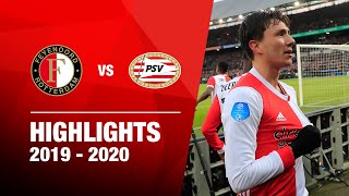 Highlights  Feyenoord  PSV  20192020 [upl. by Gudren]