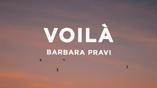 Barbara Pravi  Voilà ParolesLyrics [upl. by Kirkwood]