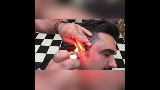 ASMR BEARDCUT  ASMR BARBER MASSAGE  asmr barber massage shorts [upl. by Margarita479]