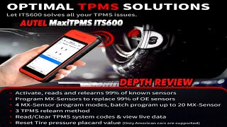 Autel MaxiTPMS ITS600 Review The Best TPMS Tool of 2023 [upl. by Augy766]