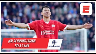 CHUCKY LOZANO hunde al AJAX y anota HATTRICK para sentenciar el partido por 52  Eredivisie [upl. by Lemyt]