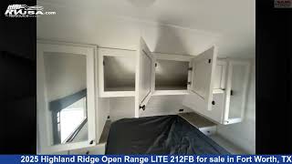 Unbelievable 2025 Highland Ridge Open Range Travel Trailer RV For Sale in Fort Worth TX  RVUSAcom [upl. by Piefer]