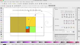 INKSCAPE 37  Como trazar una Proporción Áurea [upl. by Sulokcin408]