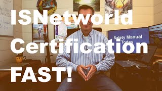 ISNetworld® Certification 2024  Become ISNetworld® compliant fast [upl. by Asirac]