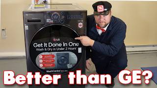 BETTER THAN GE The LG All in One Washer Dryer Combo Test Teardown amp Review [upl. by Enihpad]