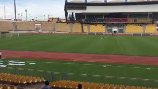 View of Ahmadou Ahidjo stadium ahead of launching of 20192020 football season in Cameroon [upl. by Ginsburg]