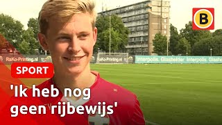 Frenkie de Jong over zijn transfer van Willem II naar Ajax  Omroep Brabant [upl. by Nylkcaj]