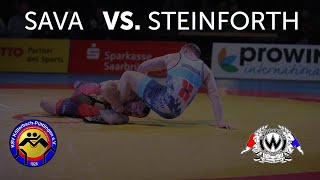 RINGEN  DMM FINALE Vorkampf  80 FS  Mihail Sava vs Johann Steinforth [upl. by Marquardt]