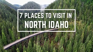 7 Towns to Visit in North Idaho [upl. by Tireb]