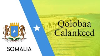 National Anthem of Somalia Qolobaa Calankeed with latin Osmanya and Wadaad English translation [upl. by Nikolas]