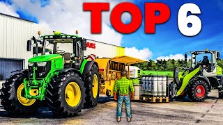 TOP 6 Best Realistic MODS  SCRIPTS Part 2  Farming Simulator 19 [upl. by Roshan197]