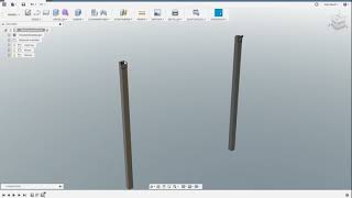 Fusion 360 CAD und FEM Simulation Tutorial Deutsch 3 Durchbiegung eines Tisches [upl. by Nylssej]