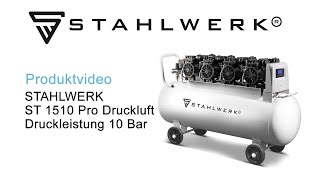 Druckluft Kompressor STAHLWERK ST 1510 Pro  10 Bar [upl. by Emersen]