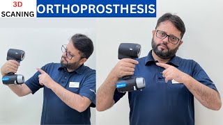 3D Scanning Of Orthoprosthesis  How to scan A model for 3D Printing in Orthotics [upl. by Aserehc]