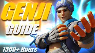 Genji guide for new players from a 1500 hours GM player Episode I VIDEO MOUSE SETTINGS PLAYSTYLES [upl. by Oinimreh]