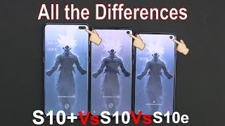 Samsung Galaxy S10e Vs S10 Vs S10 Plus Detailed Comparison Everything You Need To Know verizon [upl. by Ballou]