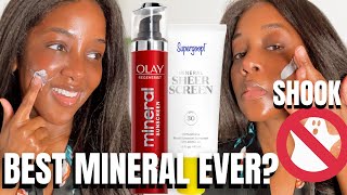 The BEST Mineral Sunscreen for Darker Skin YET with NO White Cast [upl. by Asseneg]