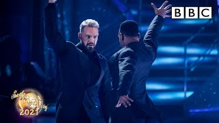 John Whaite and Johannes Radebe Tango to Blue Monday by New Order ✨ BBC Strictly 2021 [upl. by Schulein]