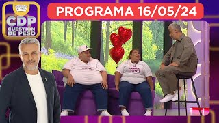 CUESTIÓN DE PESO  PROGRAMA 160524 [upl. by Sacrod]