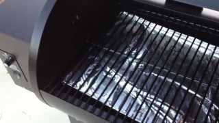 Traeger Grill  Initial Firing and Chicken Challenge [upl. by Yeltsew]