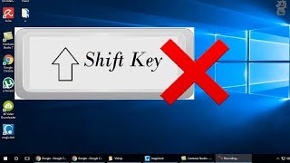 Shift Key Not Working In Windows 10 Fix [upl. by Giacobo]