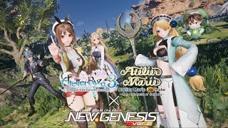 PSO2 New Genesis  Atelier Ryza 3 and Marie Collaboration [upl. by Neelyhtak]