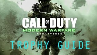 Weapon Master ALL GUNS ALL LOCATIONS Trophy Guide  Modern Warfare Remastered CoD4 Remastered [upl. by Kowal]