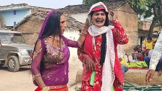 ओ मस्तानी🥰 खाले सानी रामपाल की जवाबी फायरिंग Bundeli Jawabi Bahrupiya dance Funny😝🤣 [upl. by Allit]