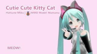 MJQ  Cutie Cute Kitty Cat ft Hatsune Miku [upl. by Rochell]