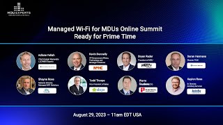 Managed WiFi Online Summit Panel with Avalon Bay Communities [upl. by Grimes]