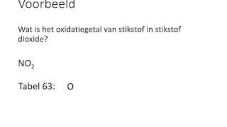 N3J3P3W2 2 Wat zijn oxidatiegetallen [upl. by Peedsaj]