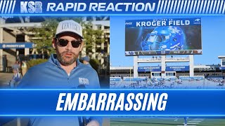 Kentucky football gets crushed by South Carolina and fans are furious  Rapid Reaction [upl. by Ahsayn]