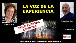 LA VOZ DE LA EXPERIENCIA  CHILE PUERTAS ABIERTAS con Viviana Herrera y Arturo Grandon [upl. by Hayashi7]