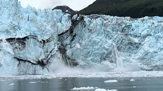 Harvard Glacier Extreme Calving Sept 9 2024 [upl. by Nevaeh723]