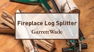 Garrett Wade Fireplace Log Splitter [upl. by Nirel]