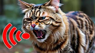 Male Cat Sound  Male Cat in Heat Sounds  Male Cat Calling Female  Male Cat Angry Sound [upl. by Atiruam849]