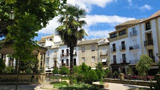 Baeza Jaén Spain  Main Plaza area UNESCO World Heritage Site [upl. by Nylimaj]