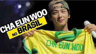 CHA EUN WOO ATOR E CANTOR SUL COREANO QUE SE APRESENTOU EM SHOW SOLO EM SÃO PAULO 01 de Junho [upl. by Cj]