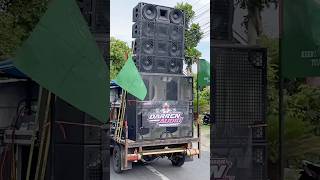 Sound system darren audio 2 sub planar  4 line array dual speaker pawai budaya rejotangan [upl. by Nohshan506]