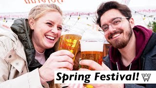 German Spring Festival and Mercedes Museum Stuttgart Germany Vlog [upl. by Henke]